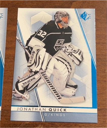 2022-23 Upper Deck SP Authentic #74 Jonathan Quick — front
