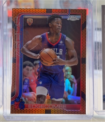 2025-26 Topps Chrome #253 VJ Edgecombe — front