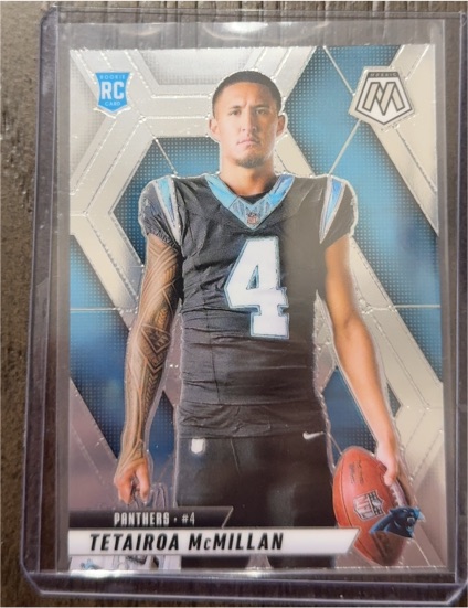 2025 Panini Mosaic #274 Tetairoa McMillan Rookie Variation — front