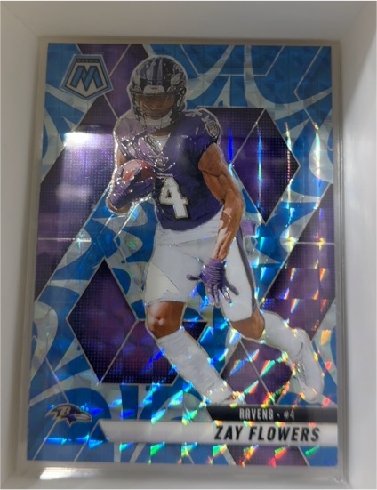 2025 Panini Mosaic #126 Zay Flowers — front