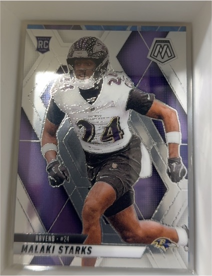 2025 Panini Mosaic #347 Malaki Starks — front