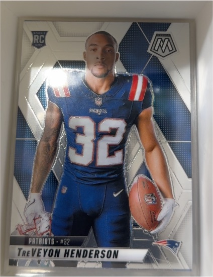 2025 Panini Mosaic #278 Treveyon Henderson — front
