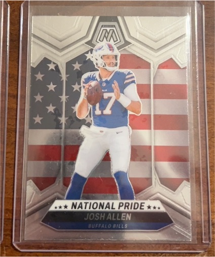 2024 Panini Mosaic #254 Josh Allen National Pride — front