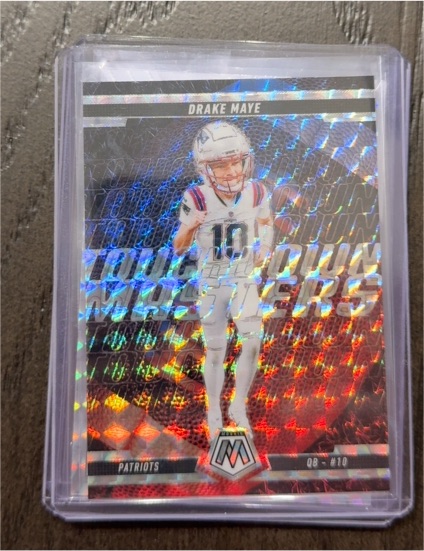 2025 Panini Mosaic Touchdown Masters #9 Drake Maye — front