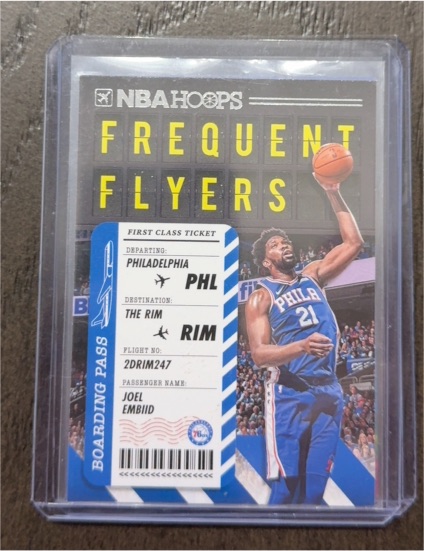 2020-21 Panini NBA Hoops #15 Joel Embiid — front
