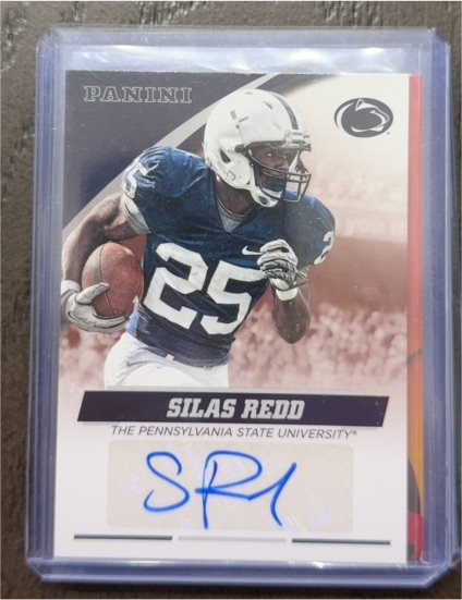 2016 Panini Penn State Team Collection Silas Redd Autograph — front