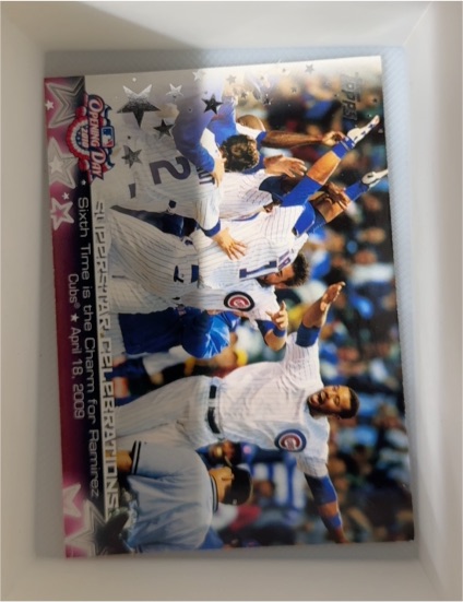 2009 Topps Opening Day #X Chicago Cubs Sixth Times the Charm for Ramirez — front