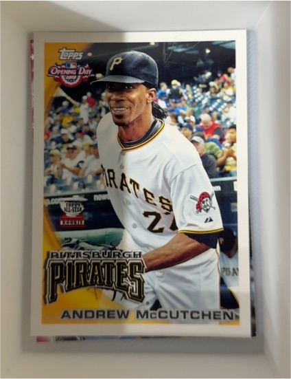 2010 Topps Opening Day #110 Andrew McCutchen — front