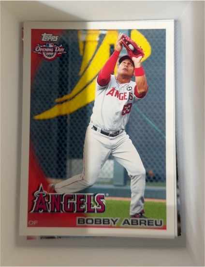2010 Topps #15 Bobby Abreu — front