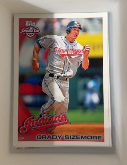 2010 Topps Opening Day #160 Grady Sizemore — front