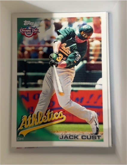 2010 Topps Opening Day #123 Jack Cust — front