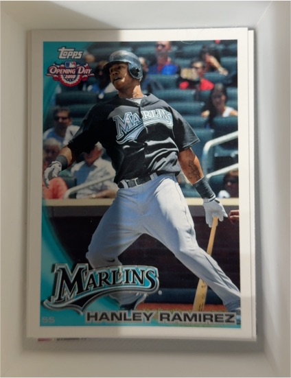 2010 Topps Opening Day Blue #179 Hanley Ramirez — front