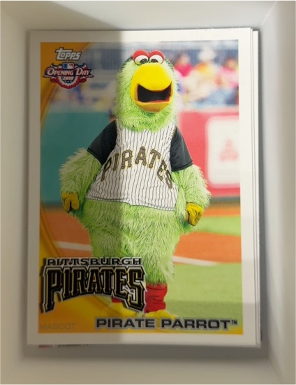 2016 Topps Opening Day Mascots #M-17 Pirate Parrot — front