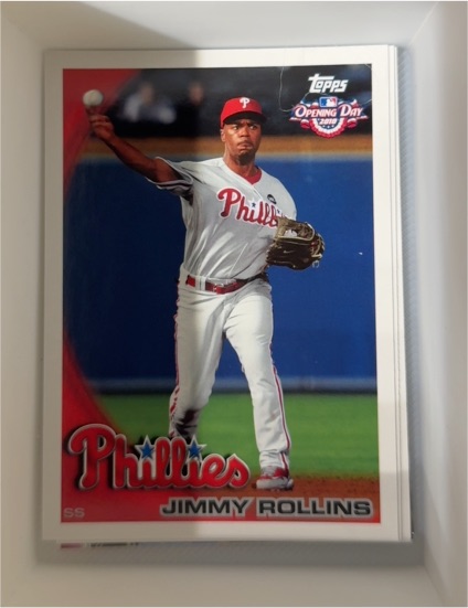 2010 Topps Opening Day #OD-48 Jimmy Rollins — front