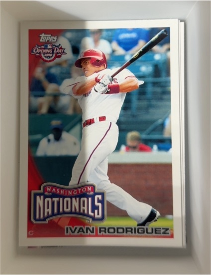 2010 Topps Opening Day #44 Ivan Rodriguez — front