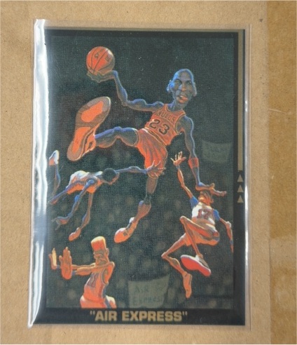 1990 Air Express Promo Michael Jordan — front