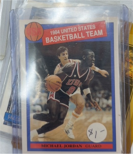 1984 United States Basketball Team #2 Michael Jordan — front