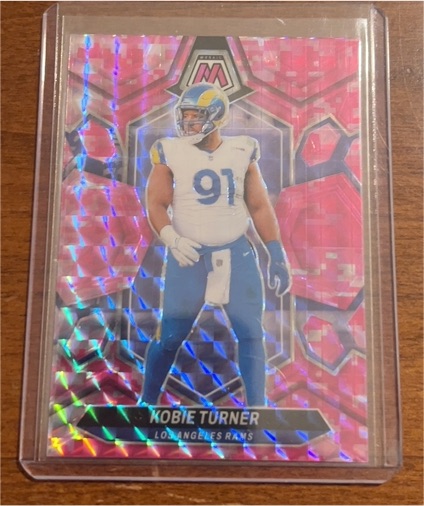 2024 Panini Mosaic #132 Kobie Turner — front