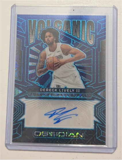 2024-25 Panini Obsidian #VS-DLD Dereck Lively II — front