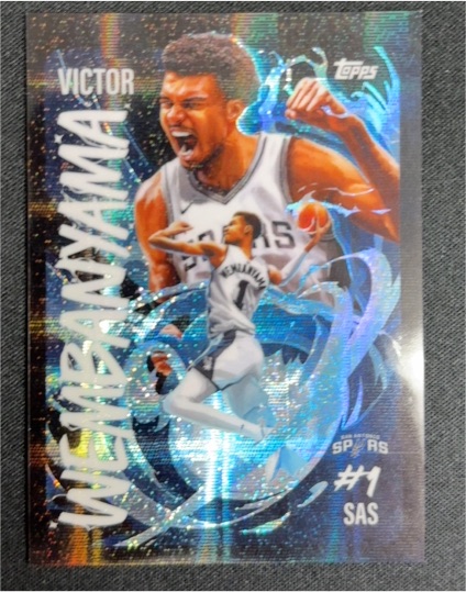 2023 Topps Victor Wembanyama #1 — front