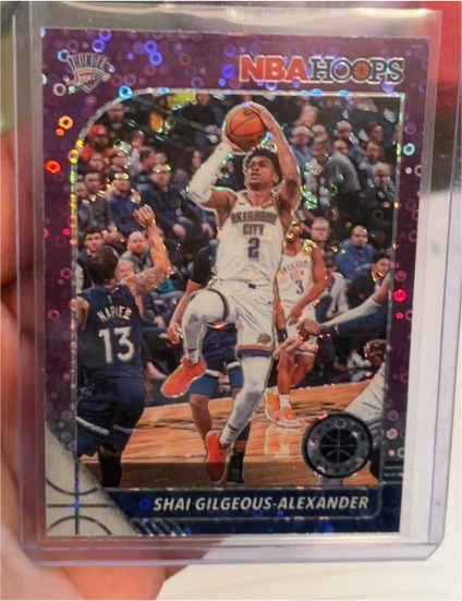 2019-20 Panini NBA Hoops Premium Stock #80 Shai Gilgeous-Alexander — front