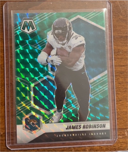 2021 Panini Mosaic #99 James Robinson — front