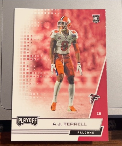 2020 Panini Playoff Football #280 A.J. Terrell — front