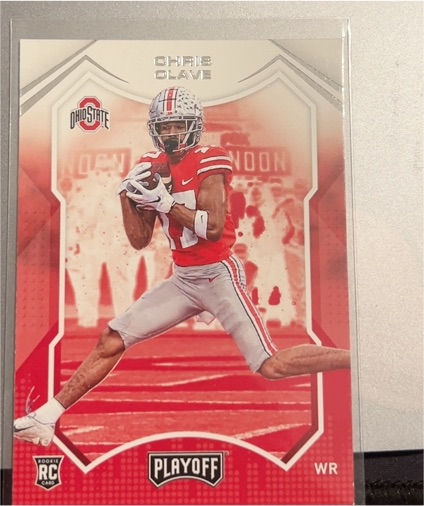 2022 Panini Chronicles Playoff Draft Picks #10 Chris Olave Rookie — front