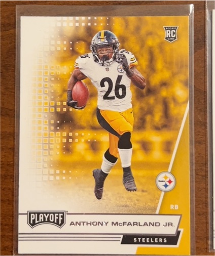 2020 Panini Playoff #240 Anthony McFarland Jr. — front