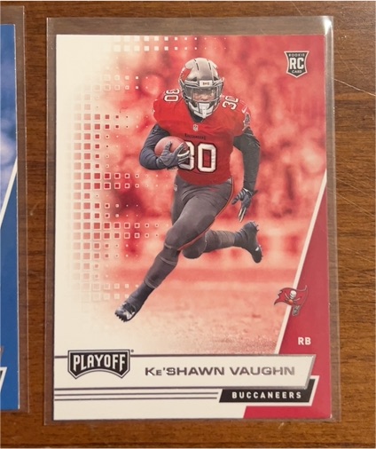 2020 Panini Playoff #237 Ke'Shawn Vaughn — front