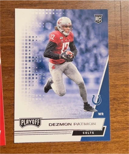 2020 Panini Playoff #255 Dezmon Patmon — front