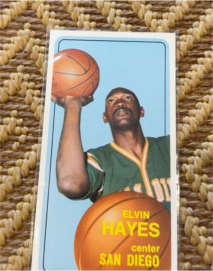 1970 Topps #70 Elvin Hayes — front