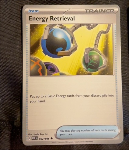 2023 Pokémon Scarlet & Violet #082 Energy Retrieval — front