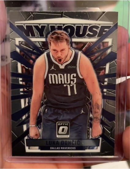 2023-24 Donruss Optic #1 Luka Doncic My House — front