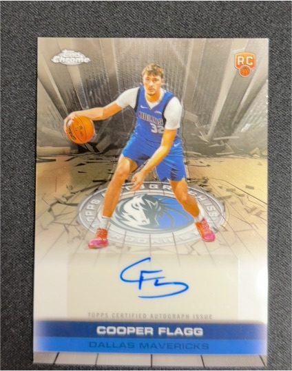 2025-26 Topps Chrome #RC Cooper Flagg — front