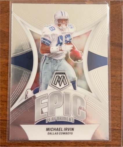 2024 Panini Mosaic Epic Performers #EP-MI Michael Irvin — front
