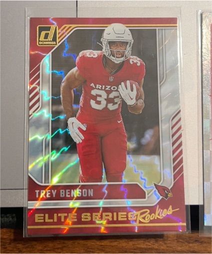 2024 Donruss Elite Series Rookies #25 Trey Benson — front