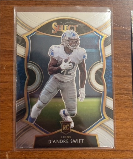 2020 Panini Select #51 D'Andre Swift — front