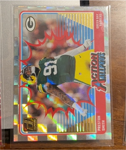 2024 Donruss #1 Preston Smith Action All-Pros — front