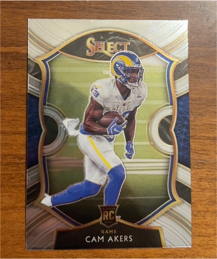 2020 Panini Select #55 Cam Akers — front