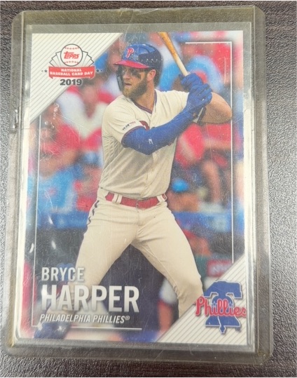 2019 Topps National Baseball Card Day #NTCDG-1 Bryce Harper — front