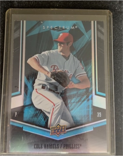 2008 Upper Deck Spectrum #73 Cole Hamels — front