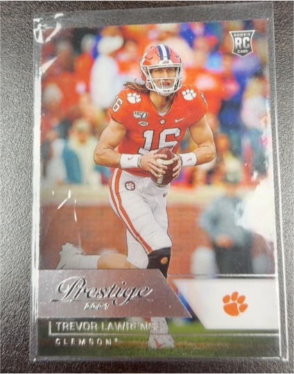 2021 Panini Chronicles Draft Picks Prestige #79 Trevor Lawrence — front