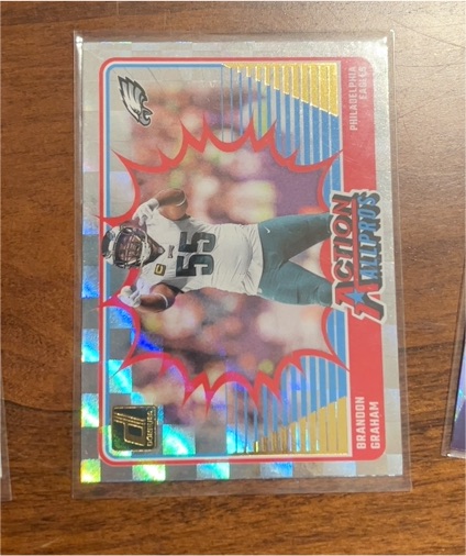 2024 Donruss #6 Brandon Graham Action All-Pros — front
