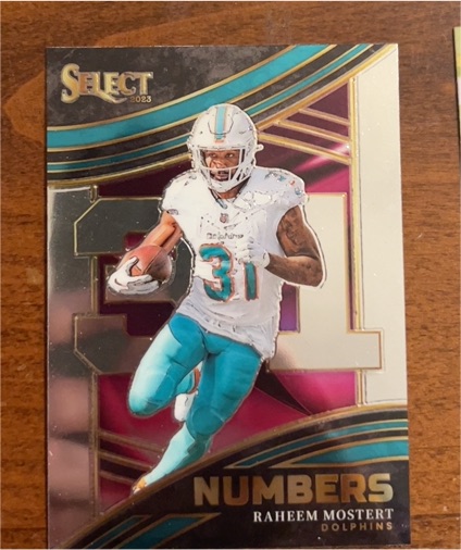2023 Panini Select #NMB-RMO Raheem Mostert — front