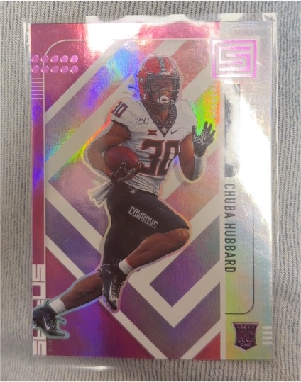 2021 Panini Chronicles Draft Picks Status #172 Chuba Hubbard — front