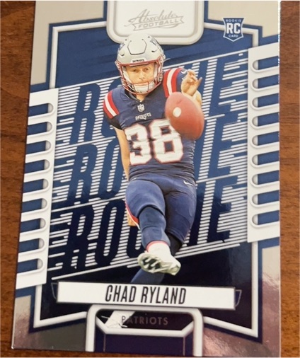 2023 Panini Absolute Football #197 Chad Ryland Rookie Card — front