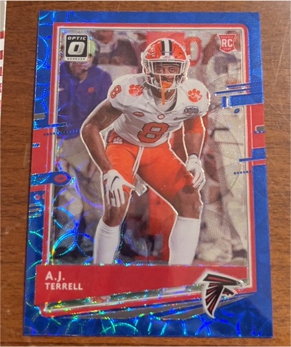 2020 Donruss Optic #105 A.J. Terrell — front