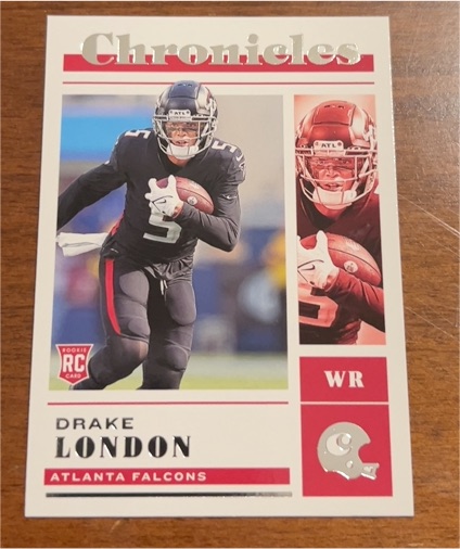 2022 Panini Chronicles #44 Drake London — front