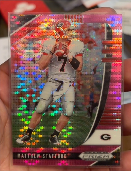 2020 Panini Prizm Draft Picks #72 Matthew Stafford — front